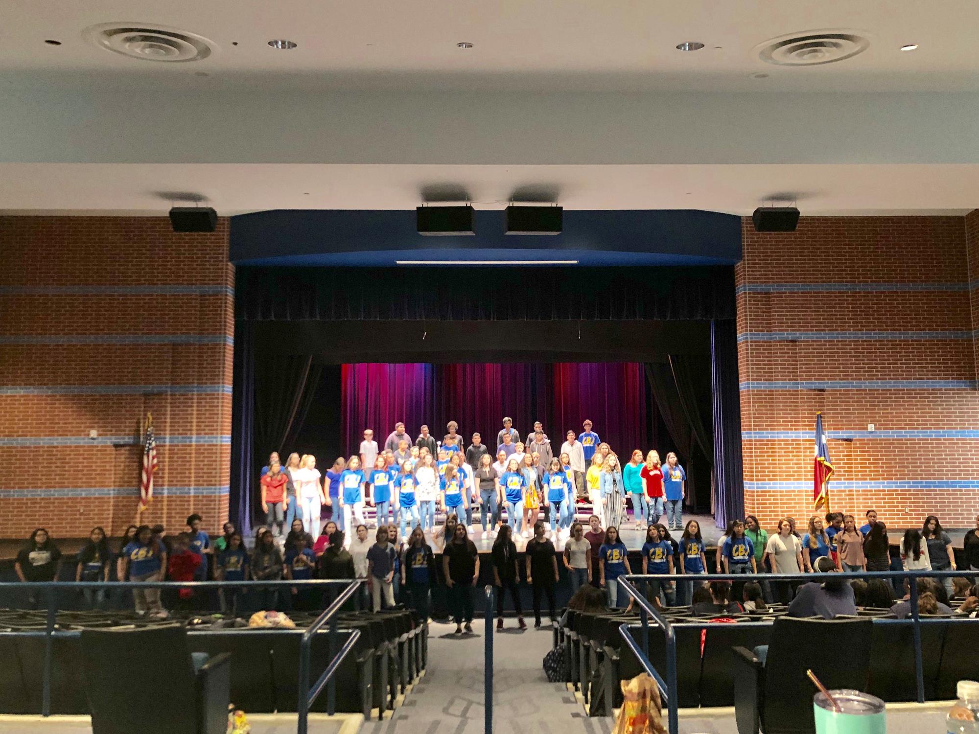 7th and 8th Grade Pop show 2019